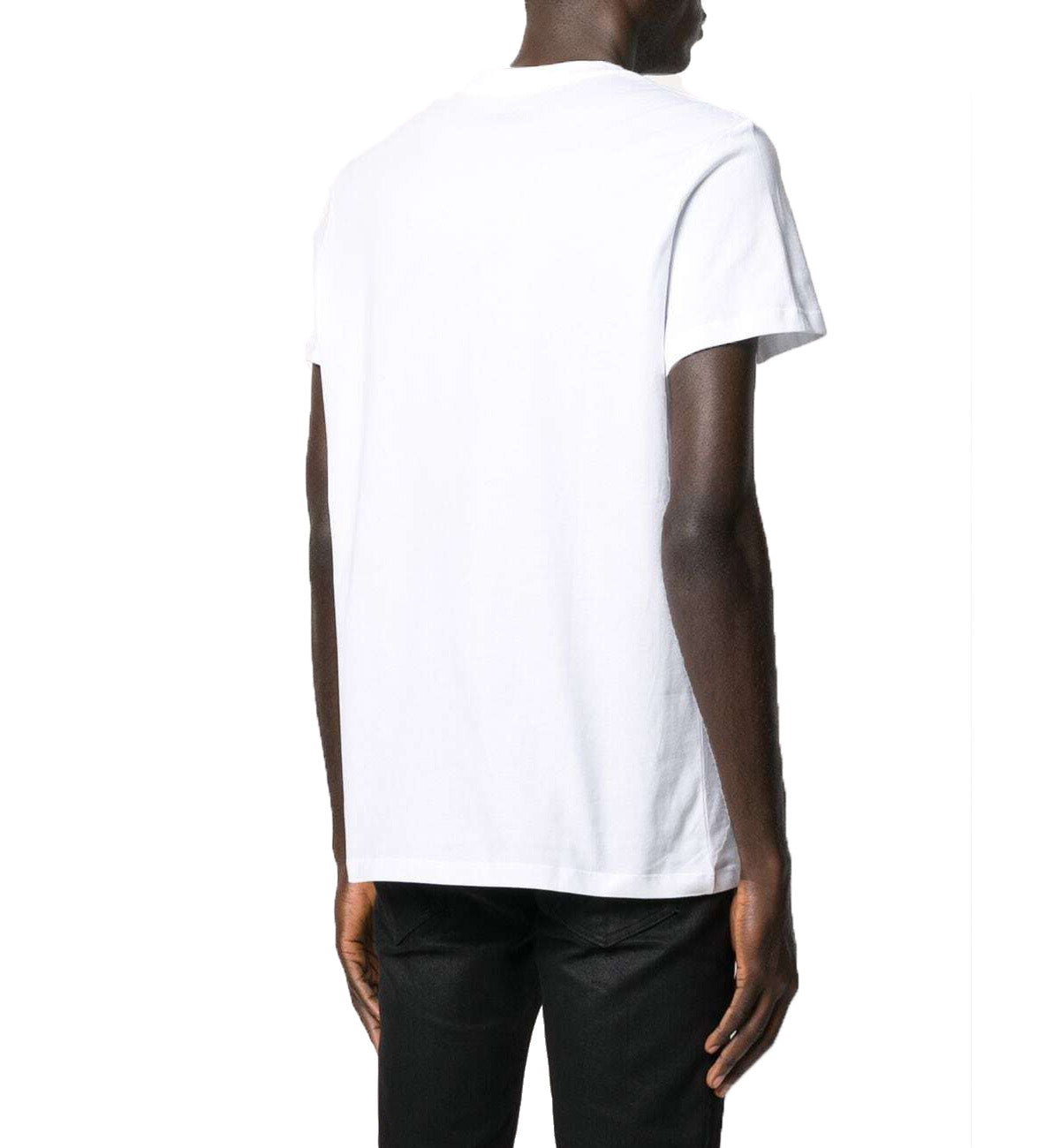 Balmain Gradient Paris Logo T-Shirt (White)