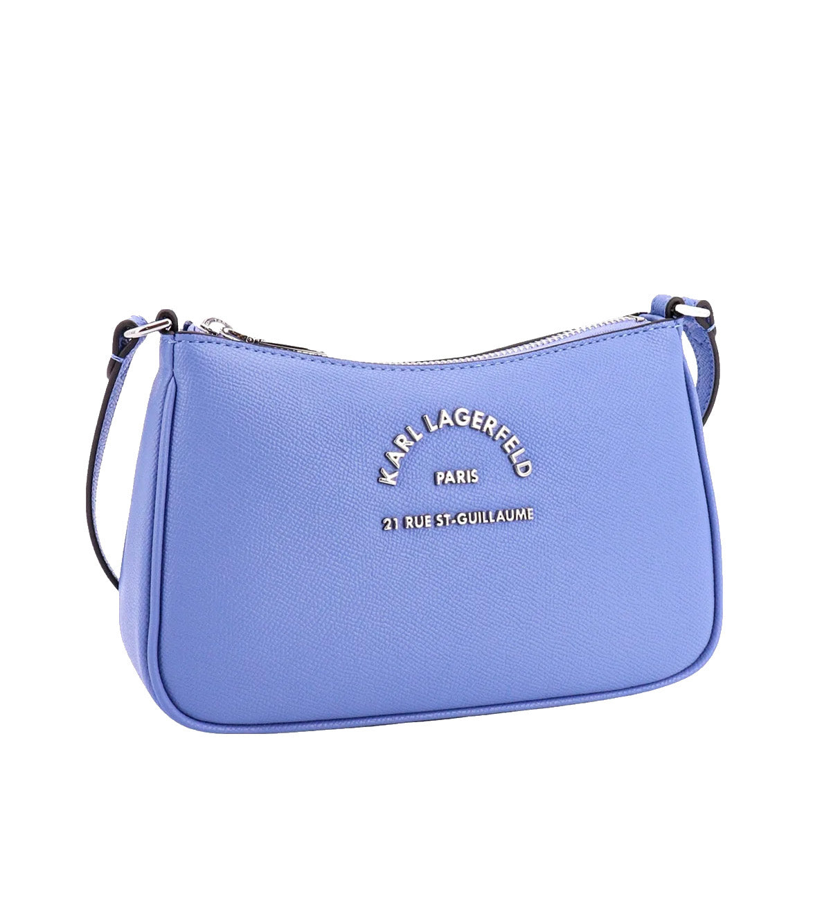 Karl Lagerfeld Logo Plaque Crossbody Bag Blue