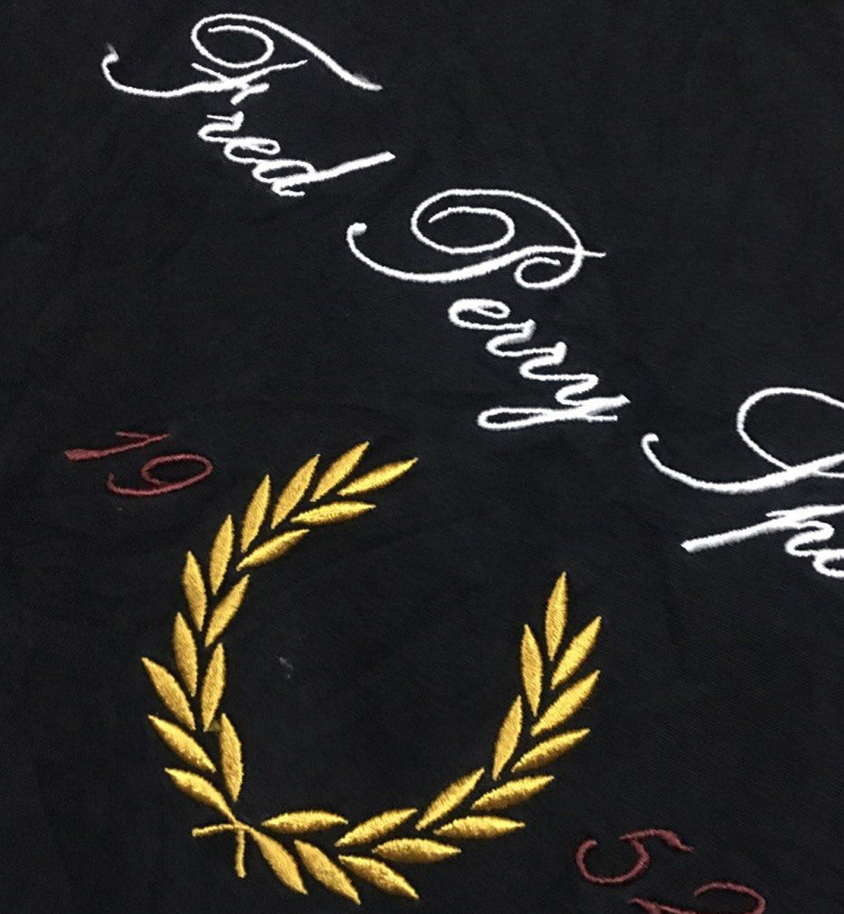 Fred Perry Archive Branded T-Shirt (Black)