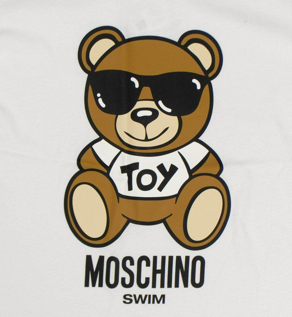 Moschino Swim Toy Bear T-Shirt (White)