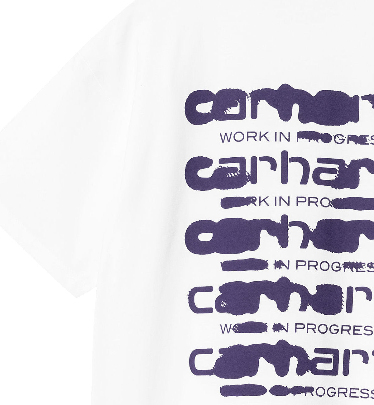Carhartt Ink Logo WIP Tee (White)