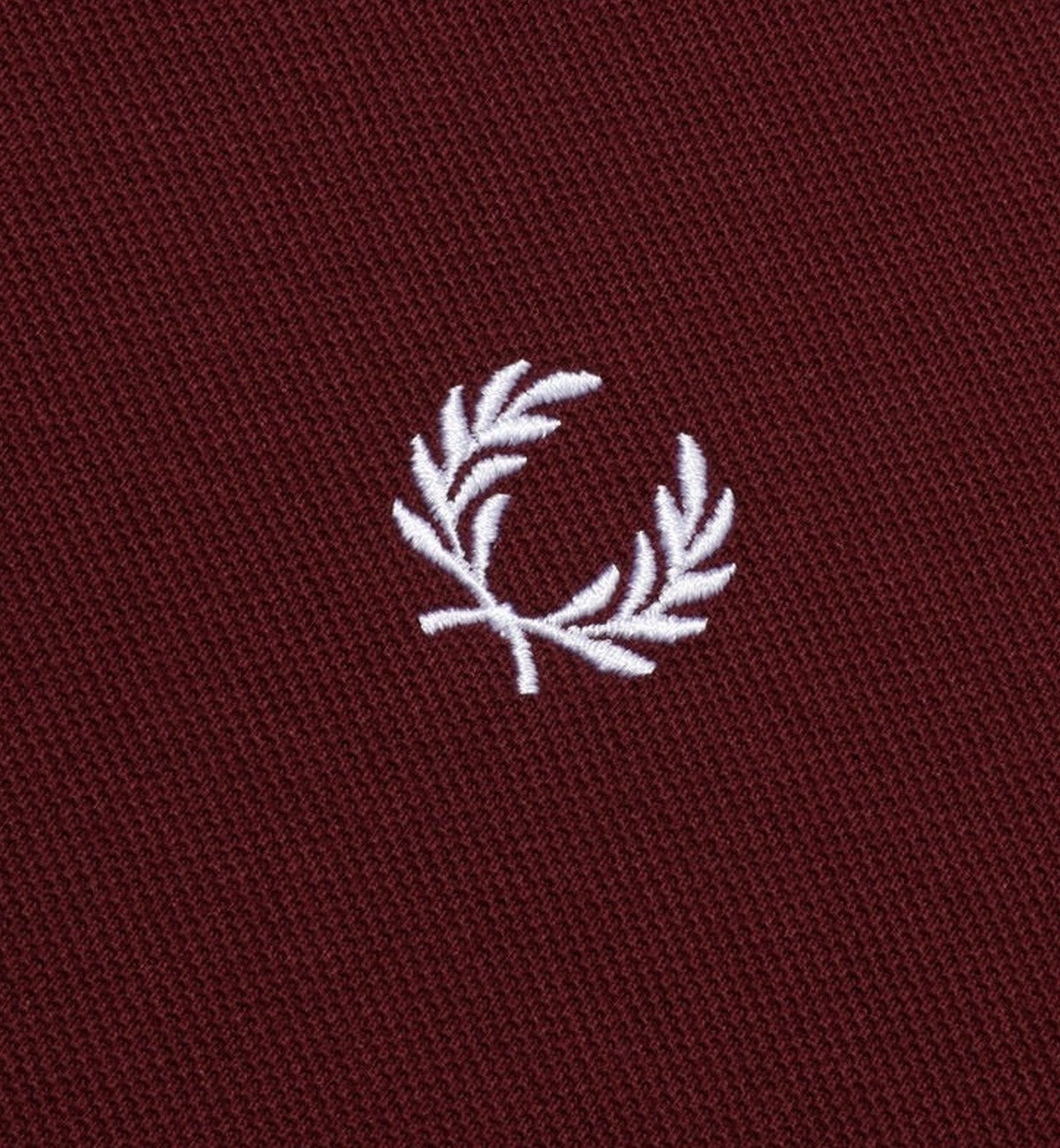 Fred Perry White Double Stripe Red Polo Shirt