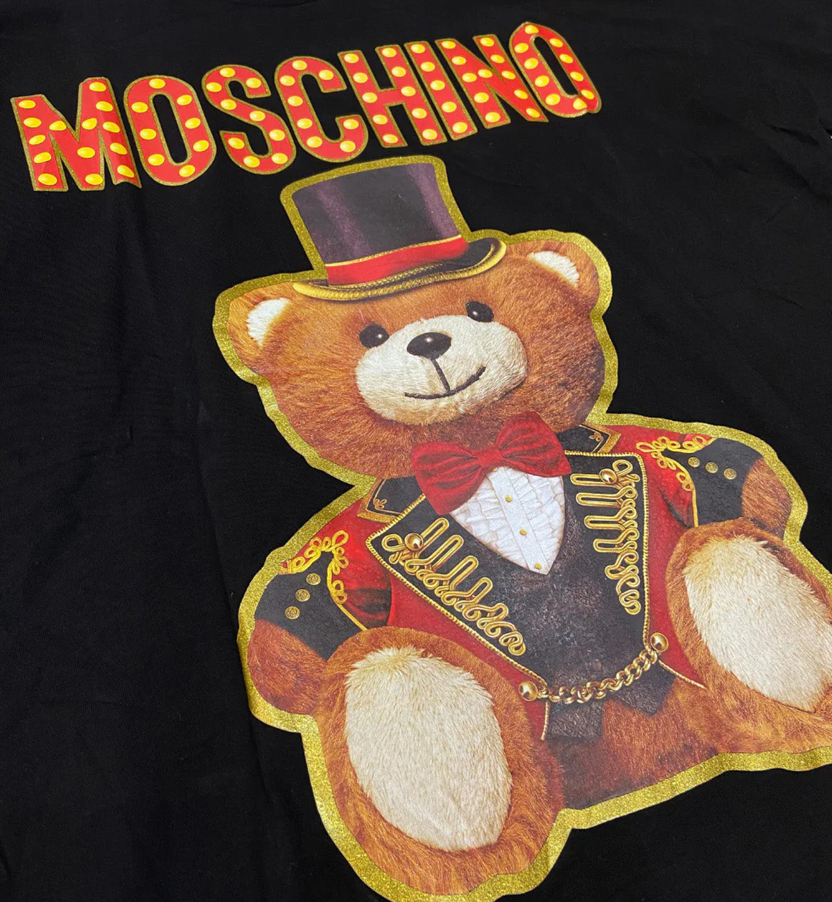Moschino Circus Teddy Bear Printed T-Shirt