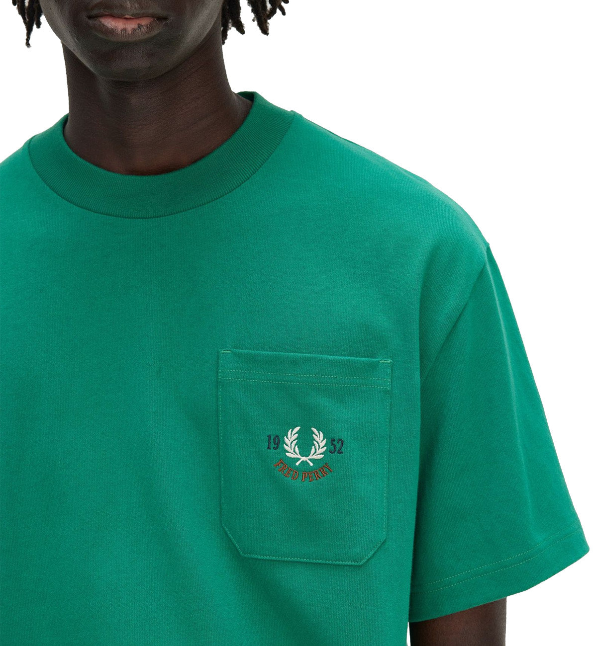 Fred Perry Relax Pocket T-Shirt (Green)