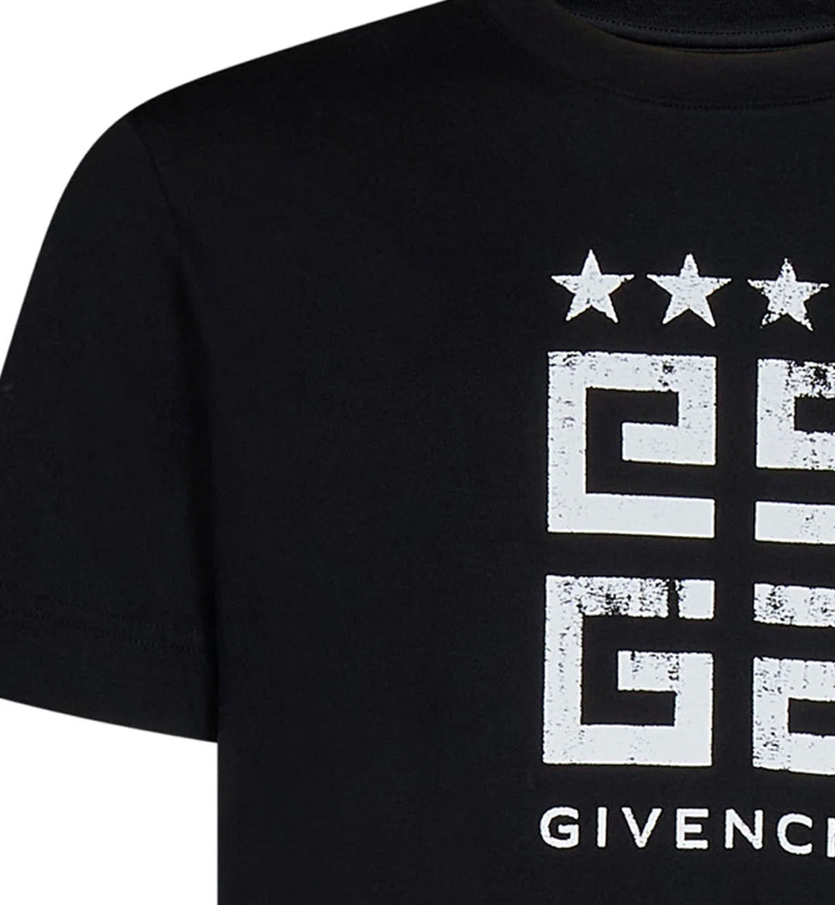Givenchy 4G Star Printed T-Shirt (Black)