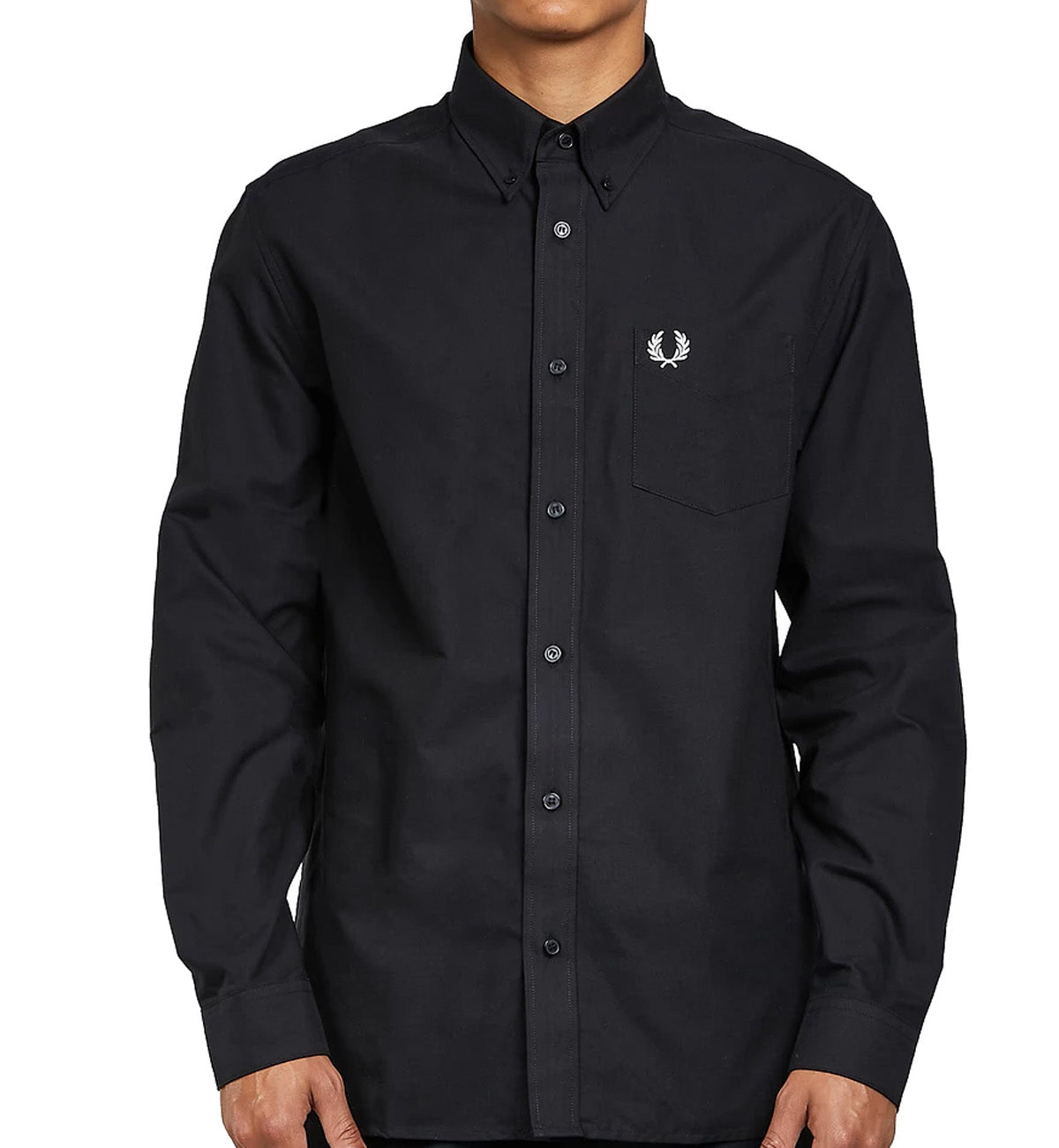 Fred Perry Classic Oxford Shirt (Black)