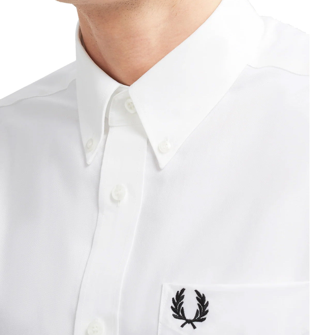Fred Perry Classic Oxford Shirt (White)