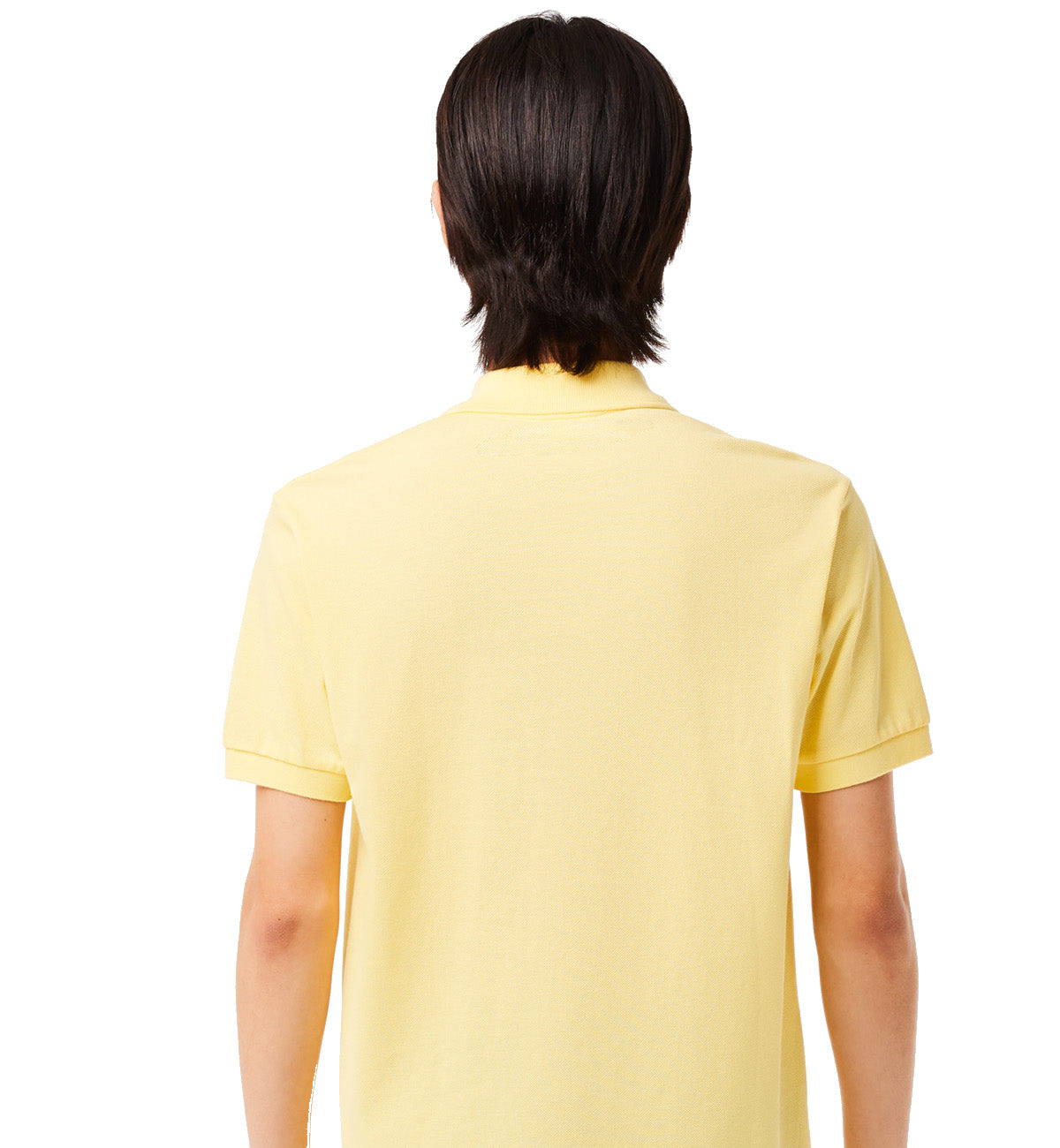 Lacoste Classic Fit Cotton Polo Shirt (Pastel Yellow)