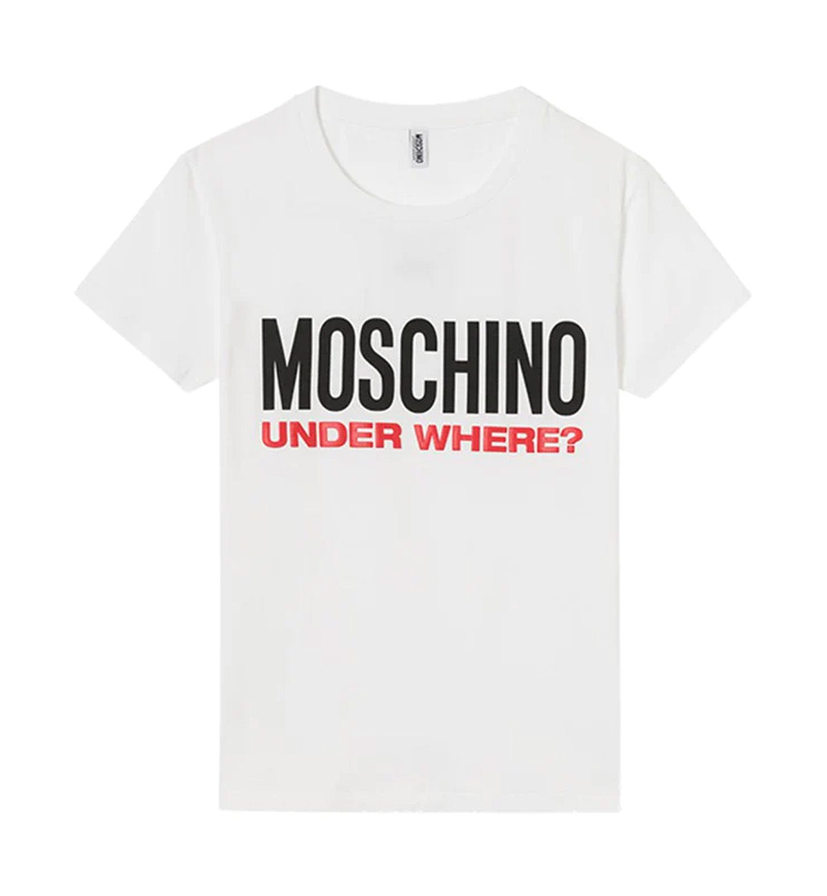 Moschino 'Under Where' T-shirt (White)