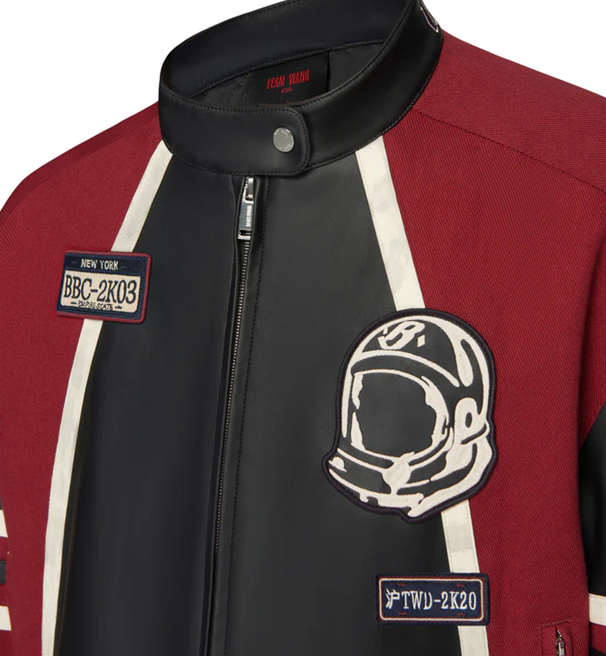 Team Wang Life Is A Race Biker Jacket (Red)