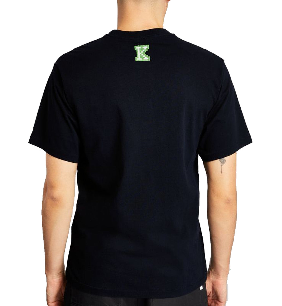 Kenzo Pixel Tiger Embroidered T-shirt (Black)
