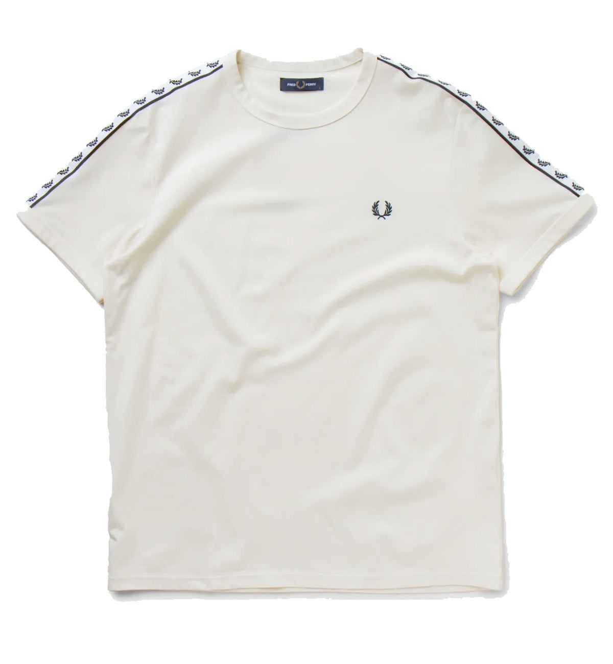Fred Perry Taped Ringer Tee (Ecru)