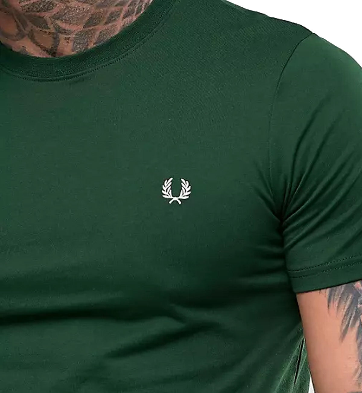 Fred Perry Small Logo T-Shirt (Green)