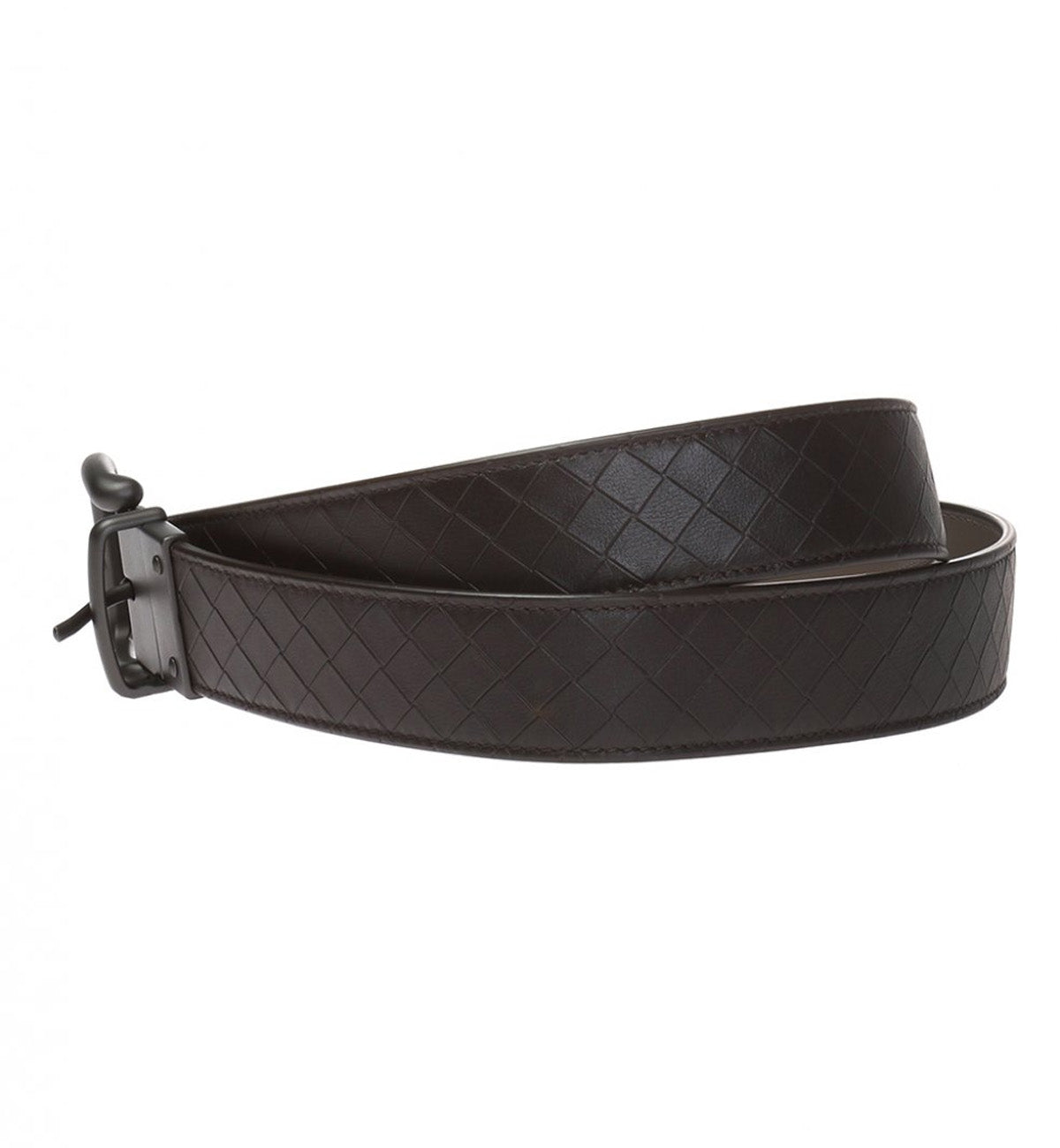 Bottega Veneta Brown Leather Belt