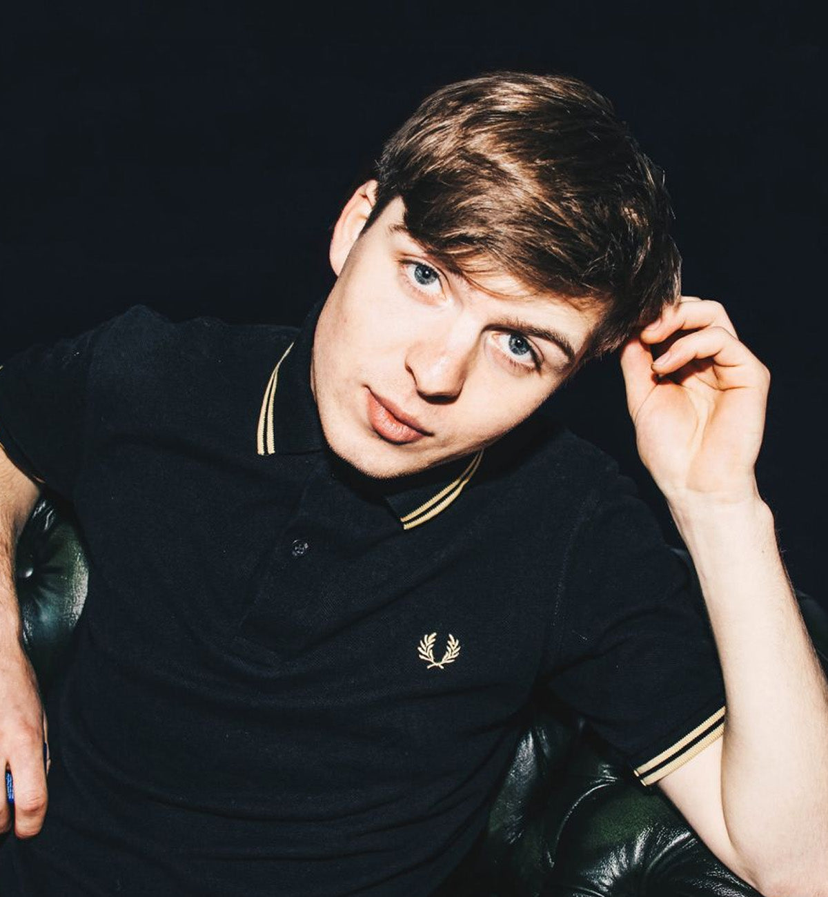 Fred Perry Cream Line Collar Polo Shirt