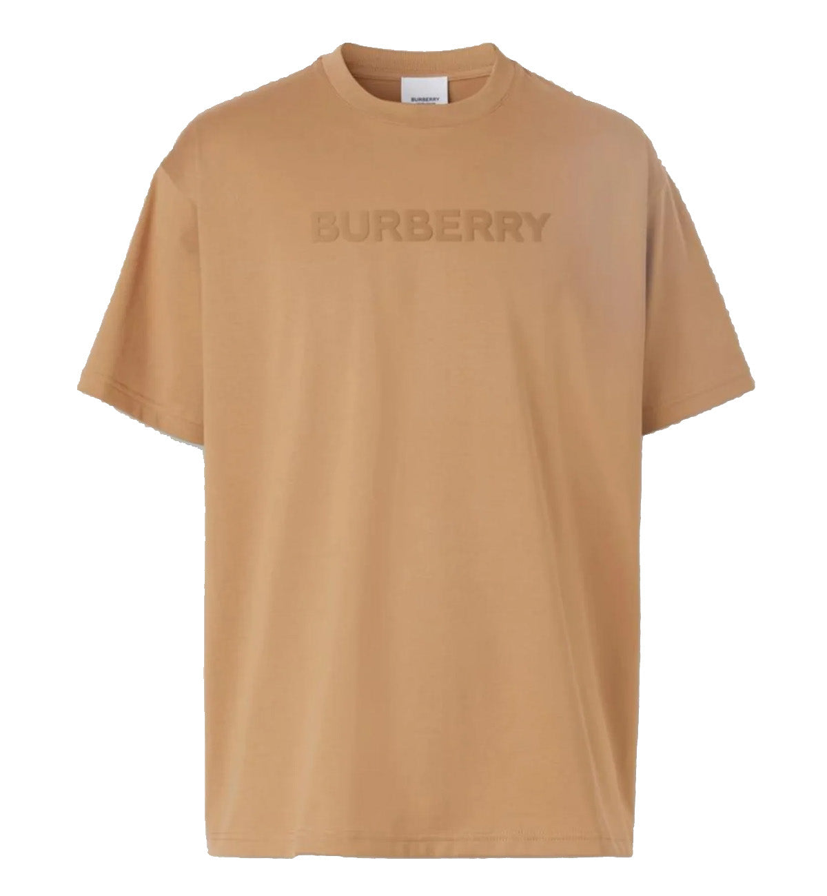 Burberry Logo Cotton Oversized T-Shirt SS22 (Camel)