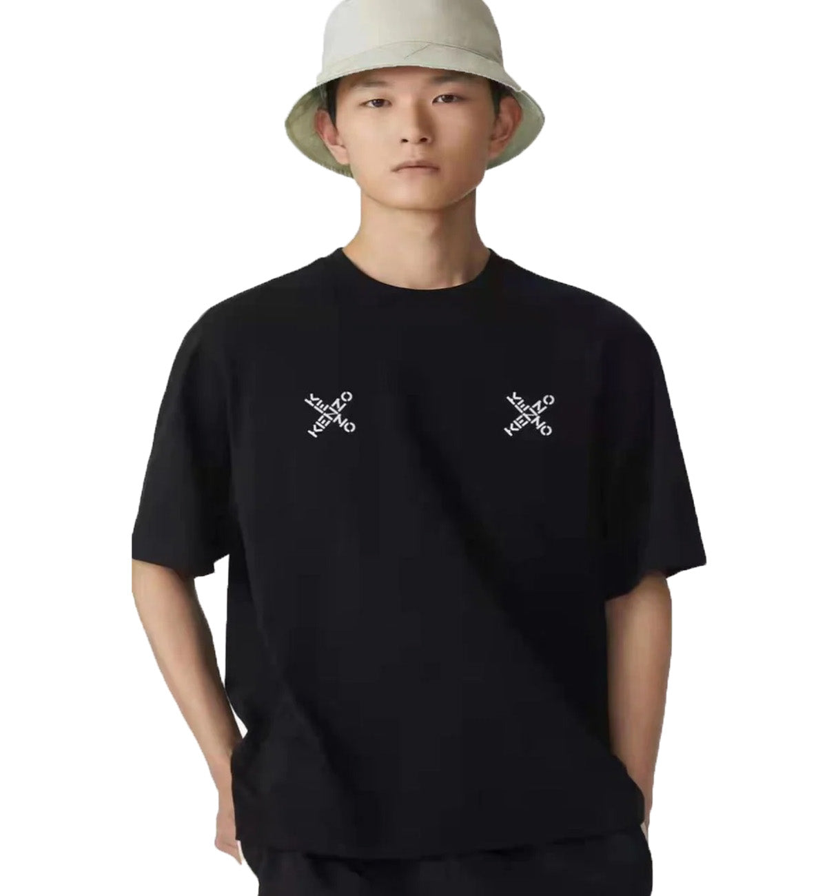Kenzo Double Crossed Logo T-Shirt (New Design)