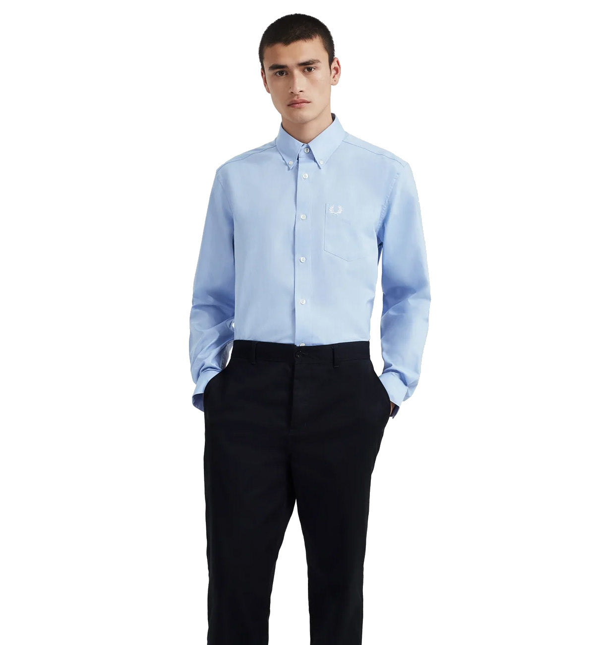 Fred Perry Classic Oxford Shirt (Blue)
