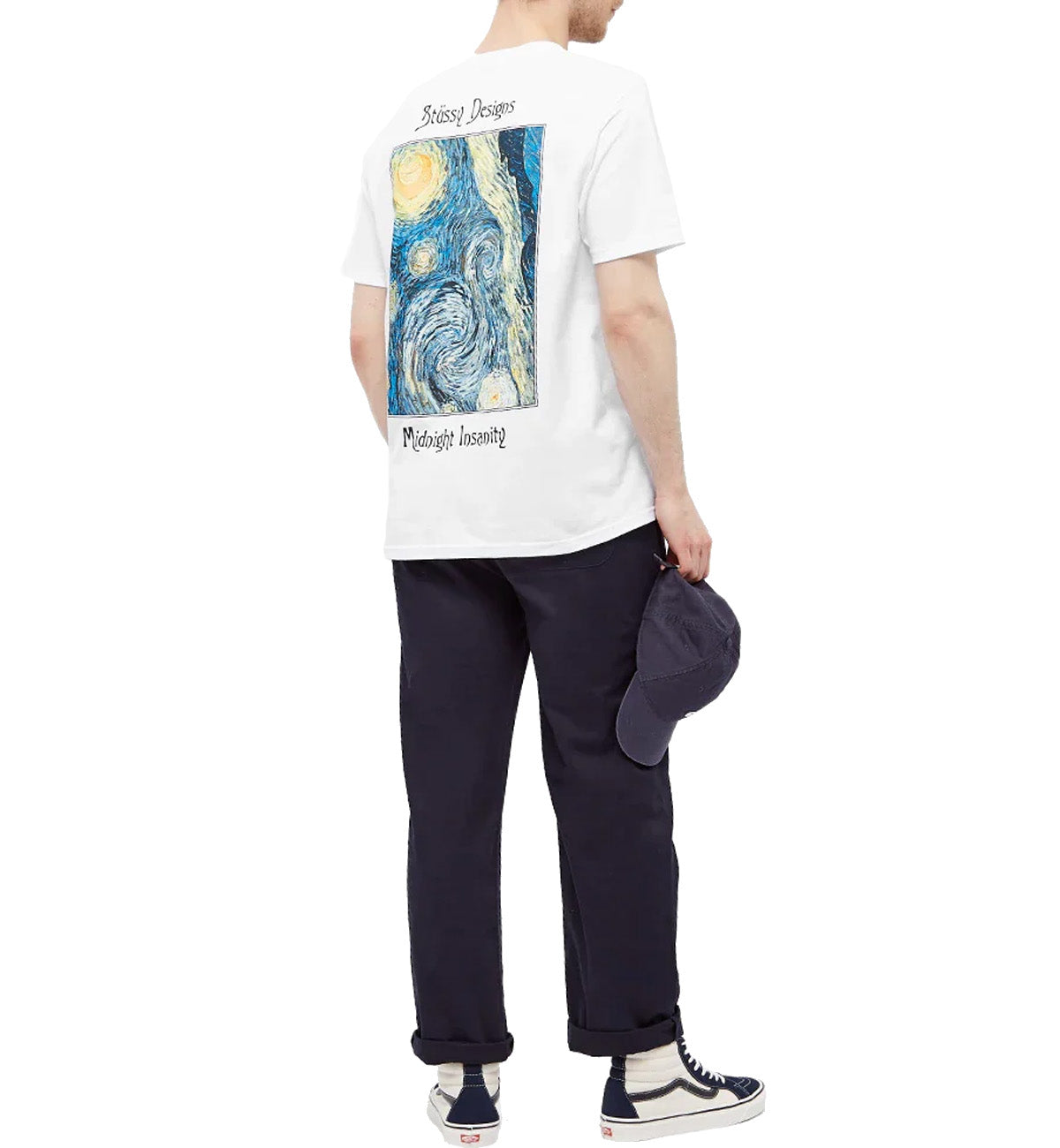 SUPERPROMO Stussy Midnight Insanity Tee (White)