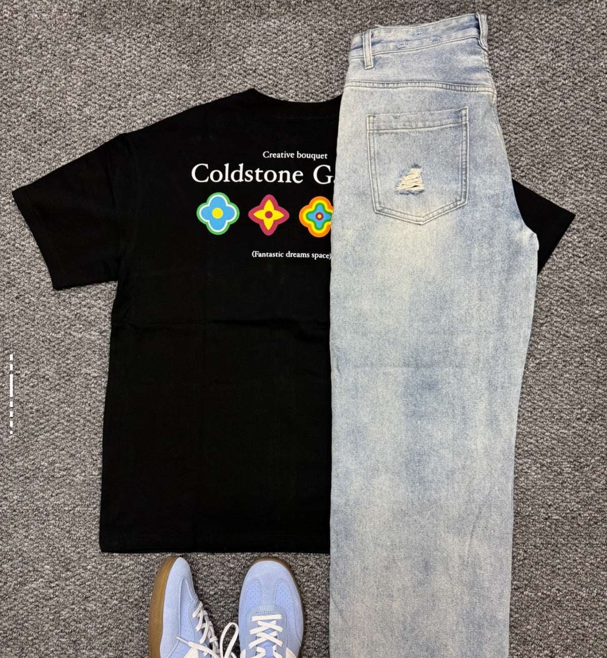 Coldstone Garden Fantastic Dreams Space T-Shirt (Black)