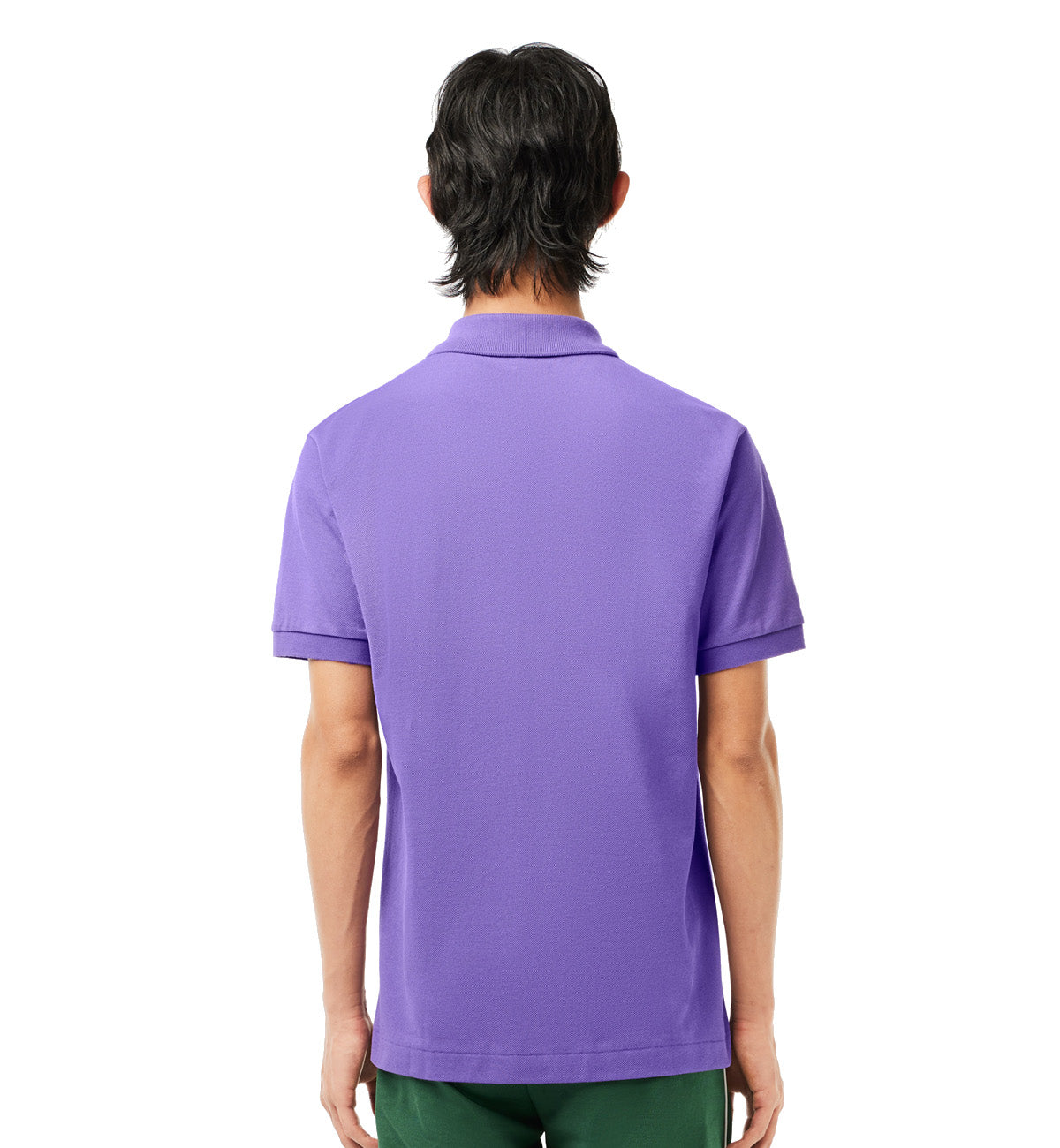 Lacoste Classic Fit Cotton Polo Shirt (Light Purple)