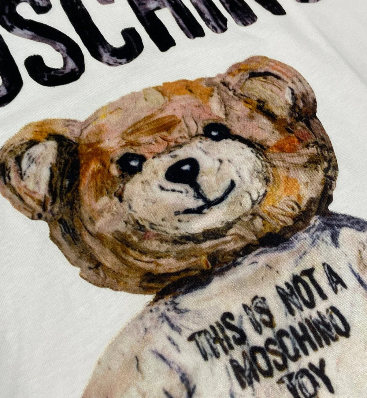 Moschino This Is Not A Moschino Toy Printed T-Shirt (White)