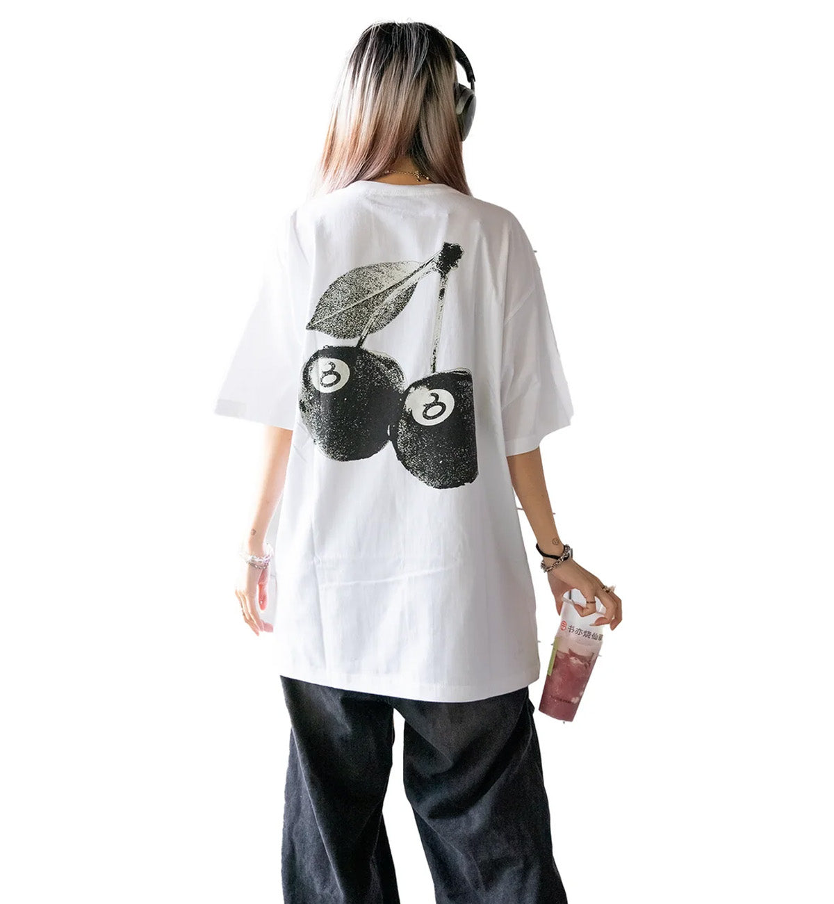 Stussy Cherries Tee (White)