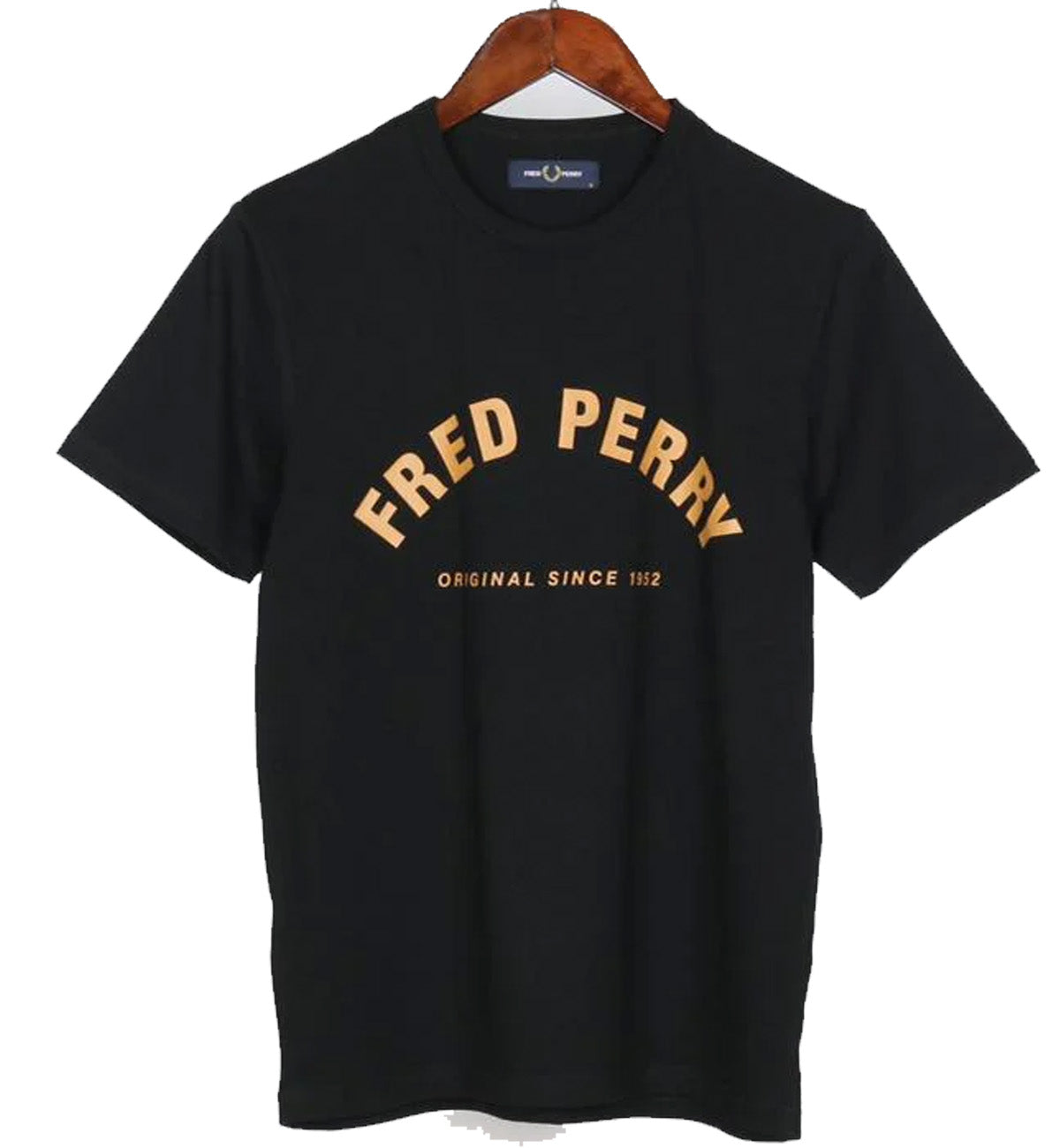 Fred Perry Arch Branded T-Shirt (Black)