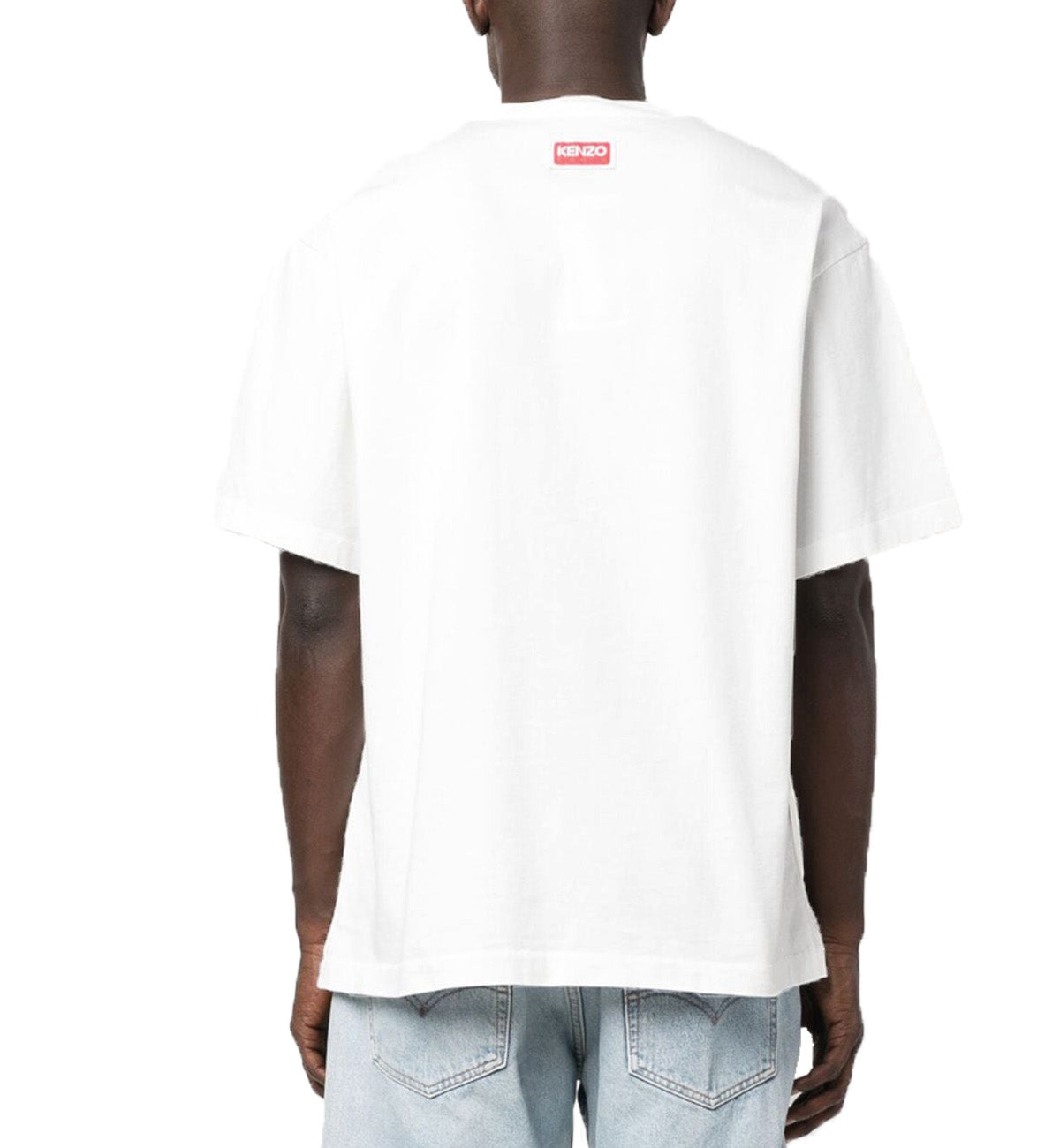 Kenzo Large Varsity Tiger T-Shirt (White)