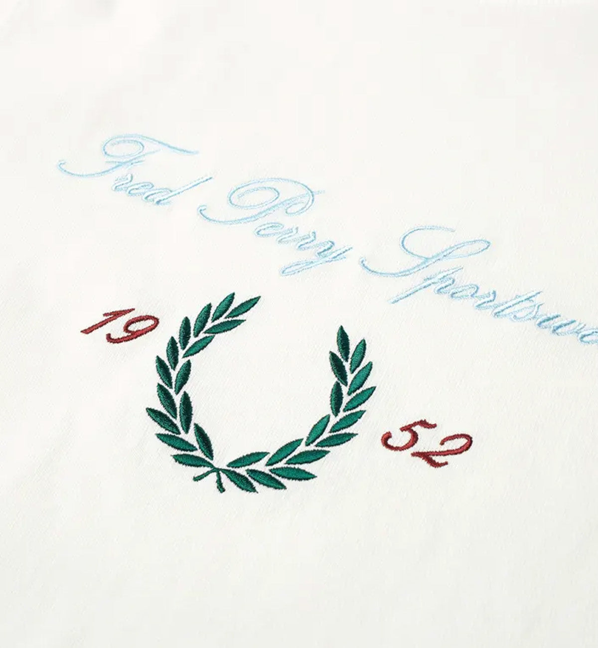 Fred Perry Archive Branded T-Shirt (White)