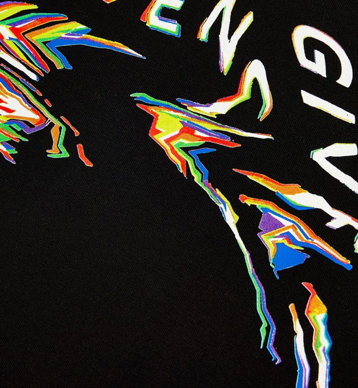 Givenchy Glitch Printed T-Shirt (Black)