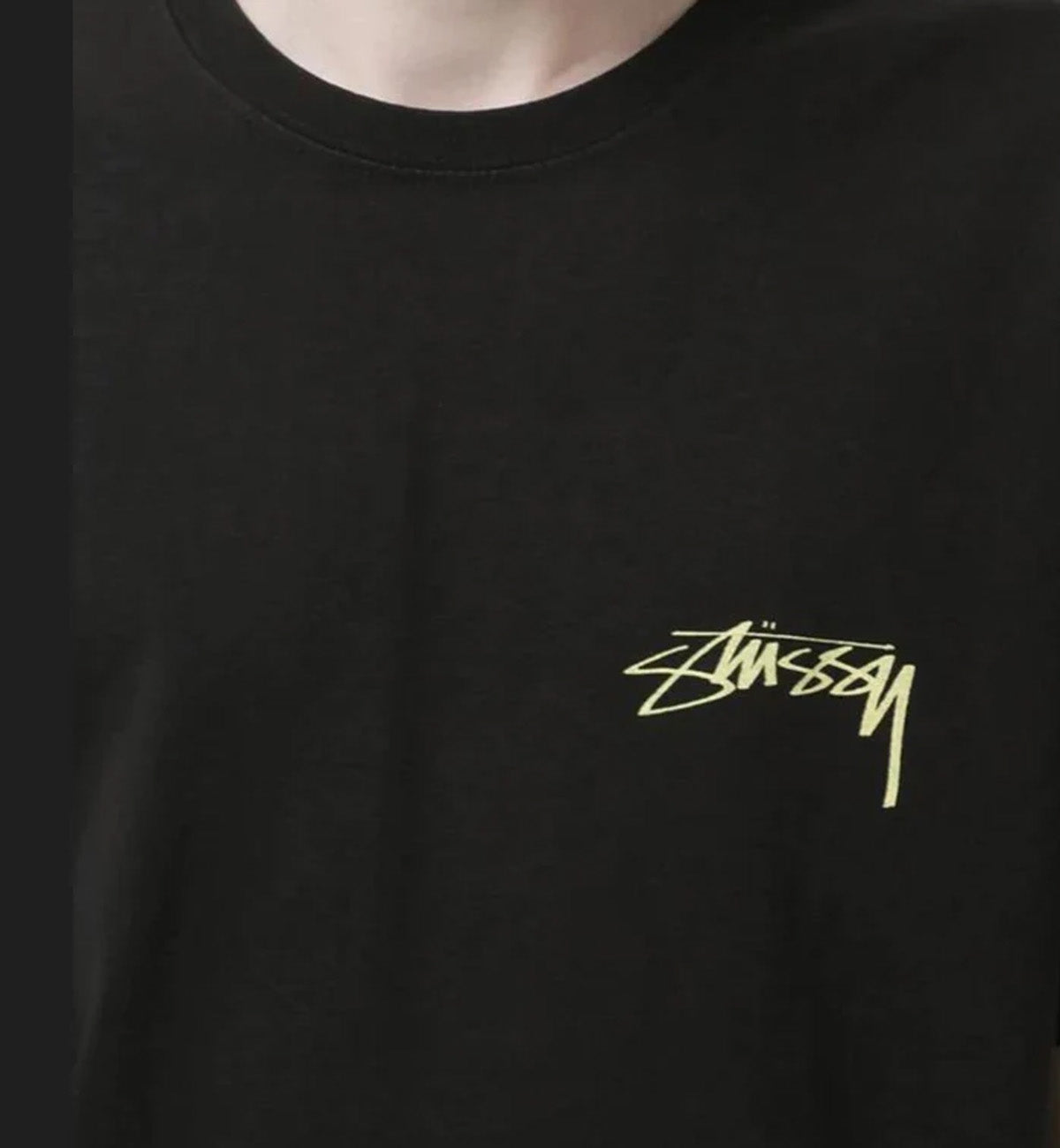 Stussy Pig Dyed Tee (Black)