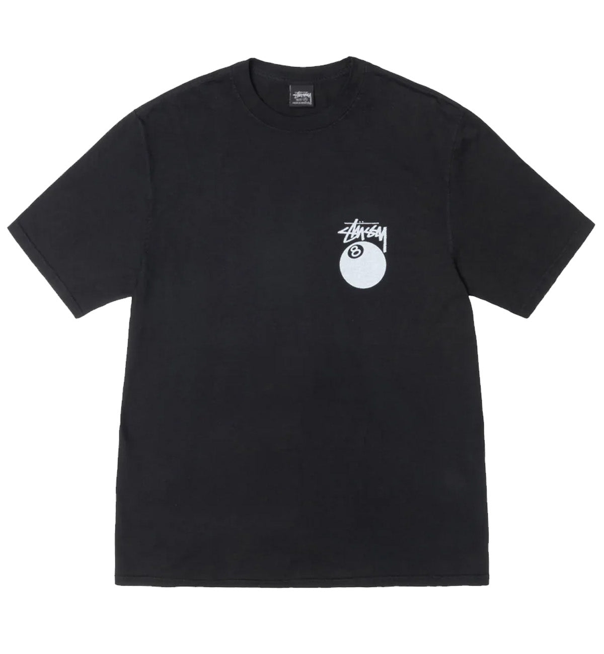 Stussy 8 Ball Pigment Dyed Tee (Black)