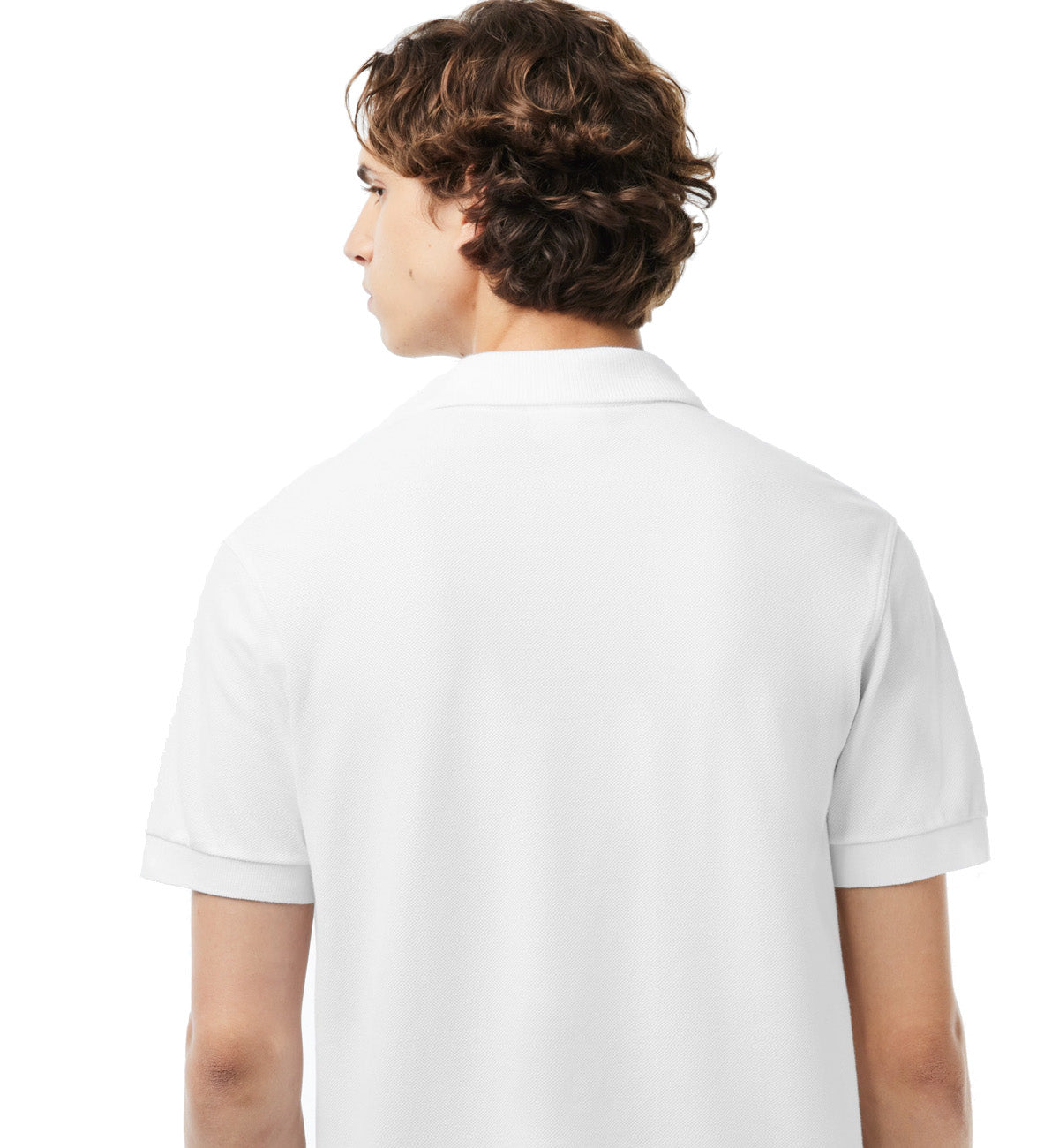 Lacoste Classic Fit Cotton Polo Shirt (White)