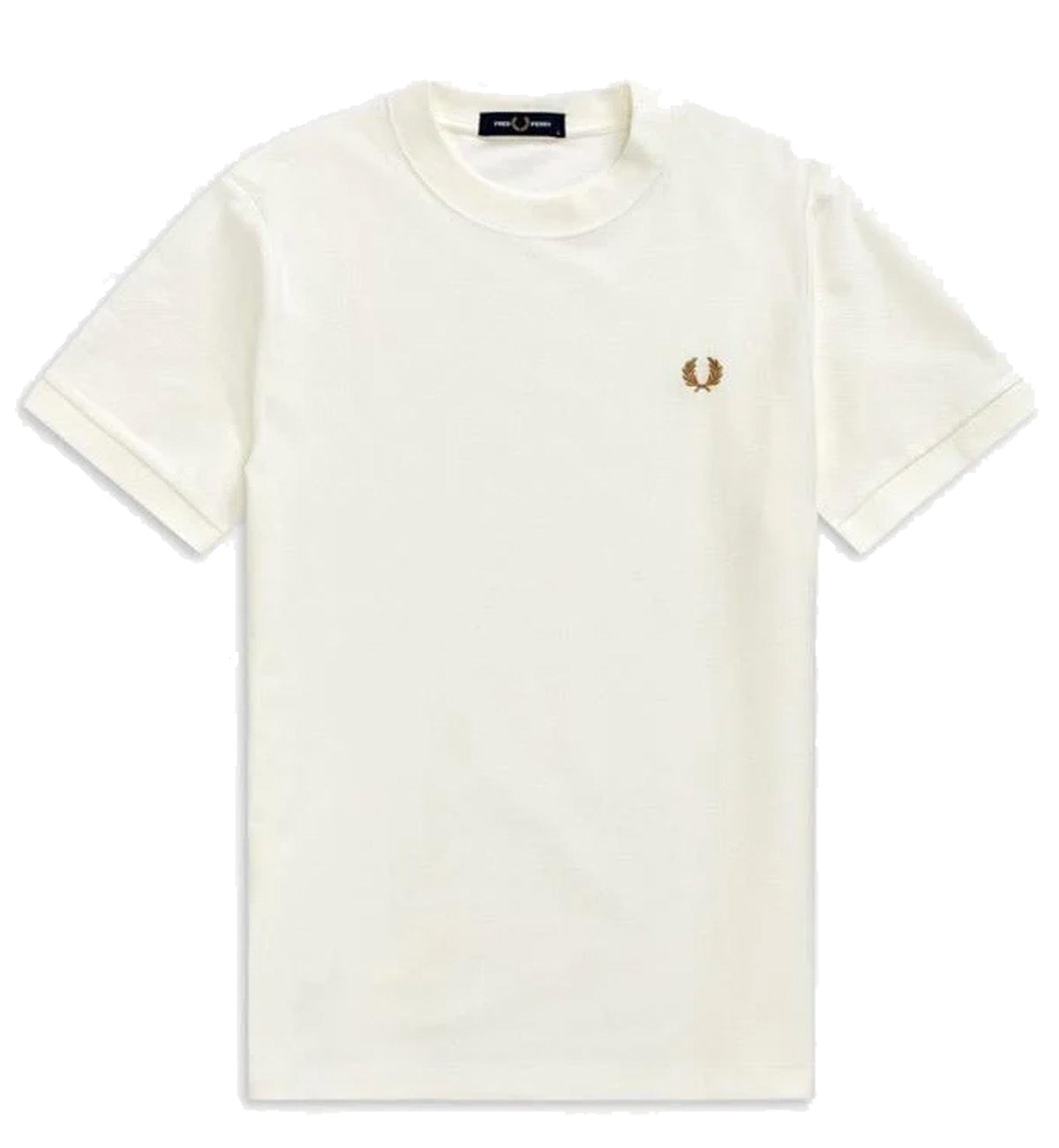 Fred Perry Piqué T-Shirt (White)