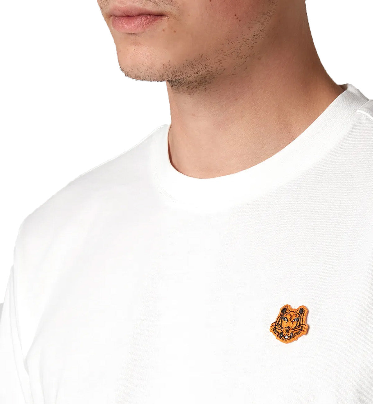 Kenzo Tiger Chest T-Shirt (White)
