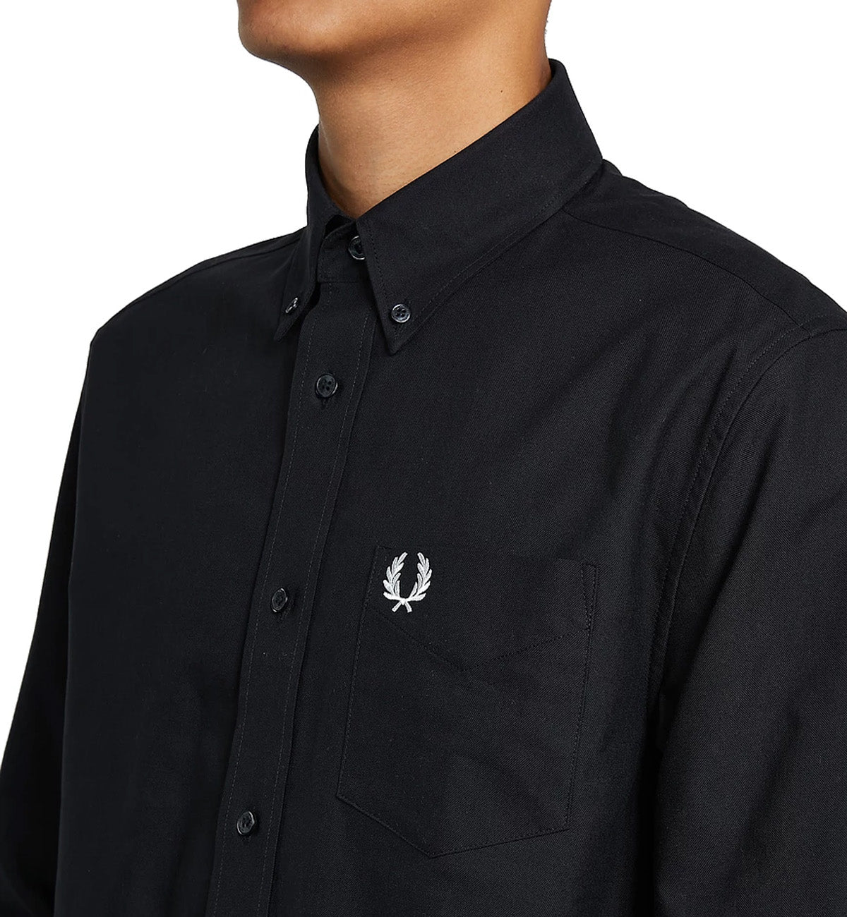 Fred Perry Classic Oxford Shirt (Black)
