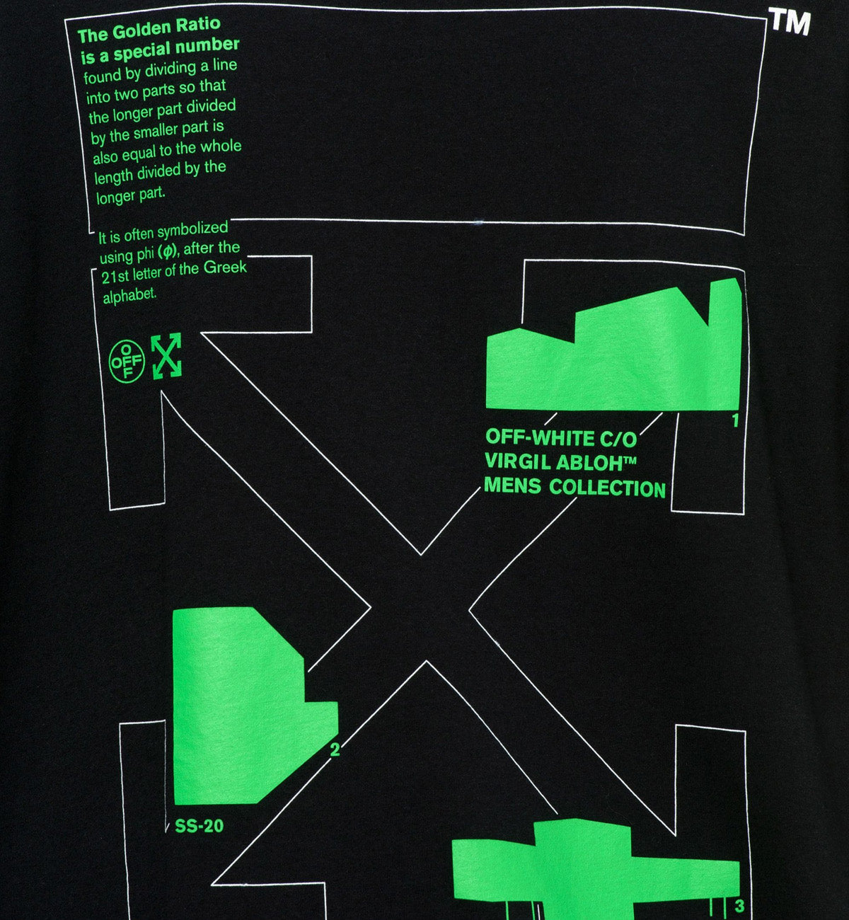 Off-White Arch Shapes Oversized Tee (Black)