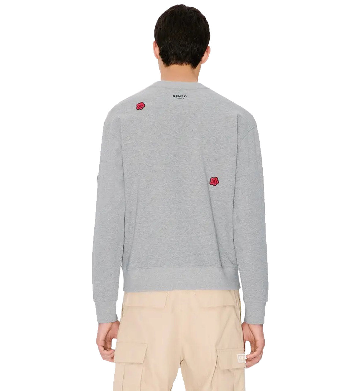 Kenzo Big Boke Flower Sweatshirt (Grey)