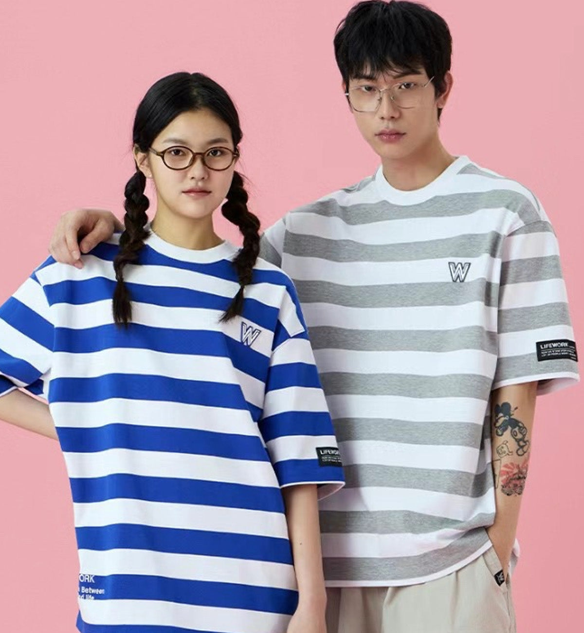 Lifework Stripe Line T-Shirt SS24