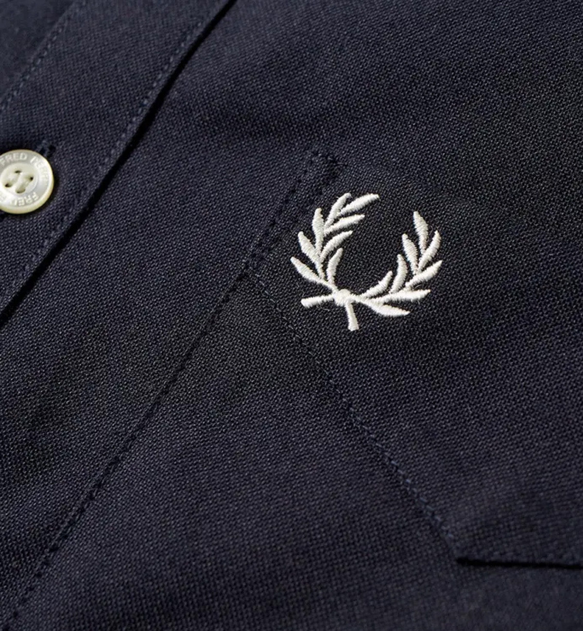 Fred Perry Classic Oxford Shirt (Navy Blue)