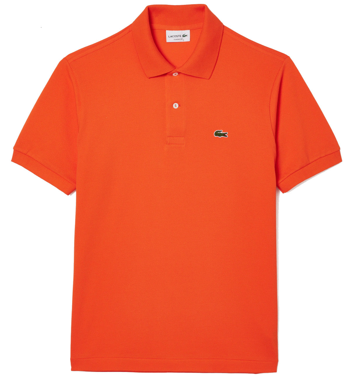 Lacoste Classic Fit Cotton Polo Shirt (Orange)