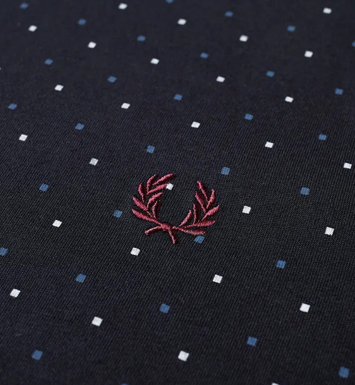 Fred Perry Dot T-Shirt (Navy Blue)