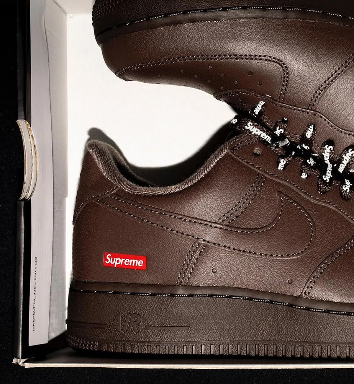 Supreme x Nike Air Force 1 “Baroque Brown”