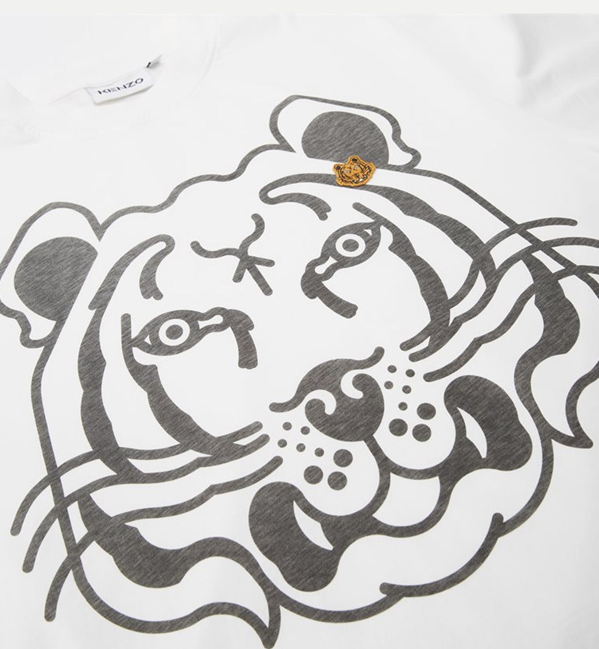 Kenzo SS22 Big Tiger T-Shirt (White)