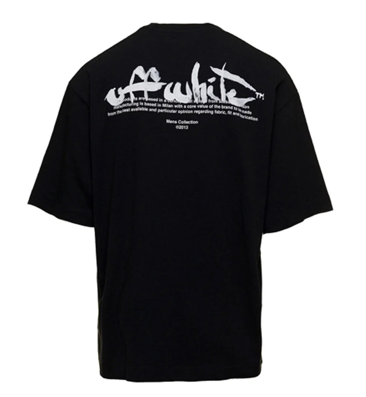 Off-White Paint Script Oversized Tee SS23 (Black)
