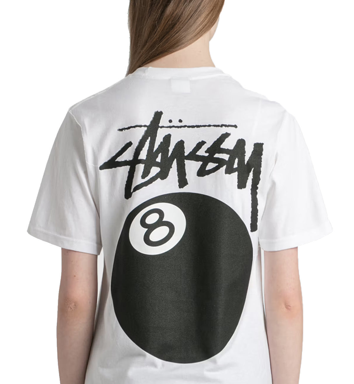 Stussy 8 Ball Tee (White)