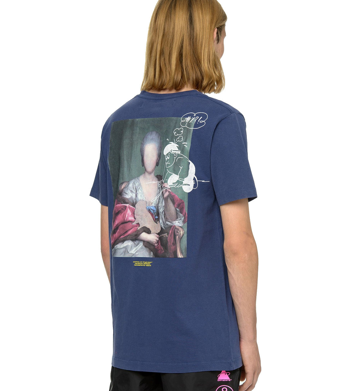 Off-White Mariana De Silva SS Slim T-Shirt (Blue)