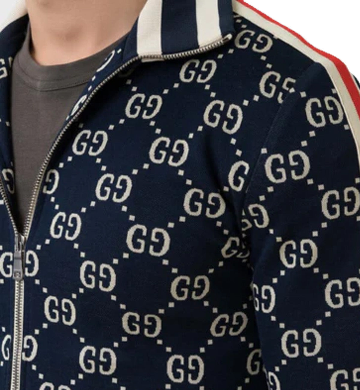 Gucci GG Jacquard Cotton Jacket