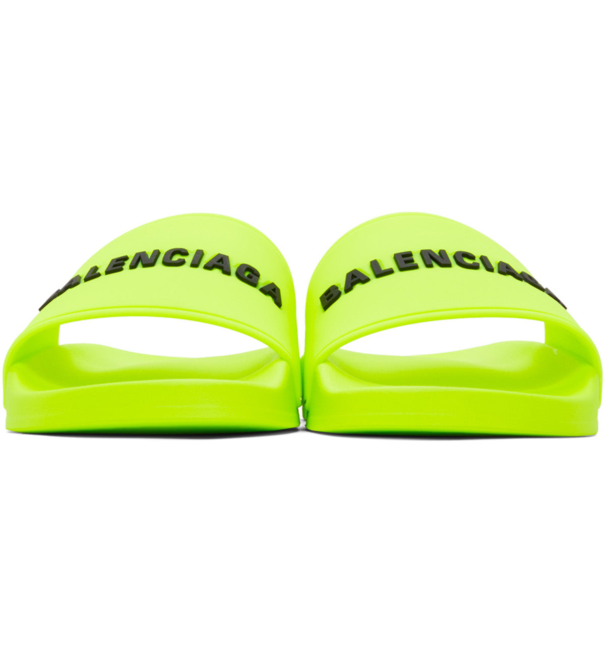Balenciaga Pool Slides (Lime)